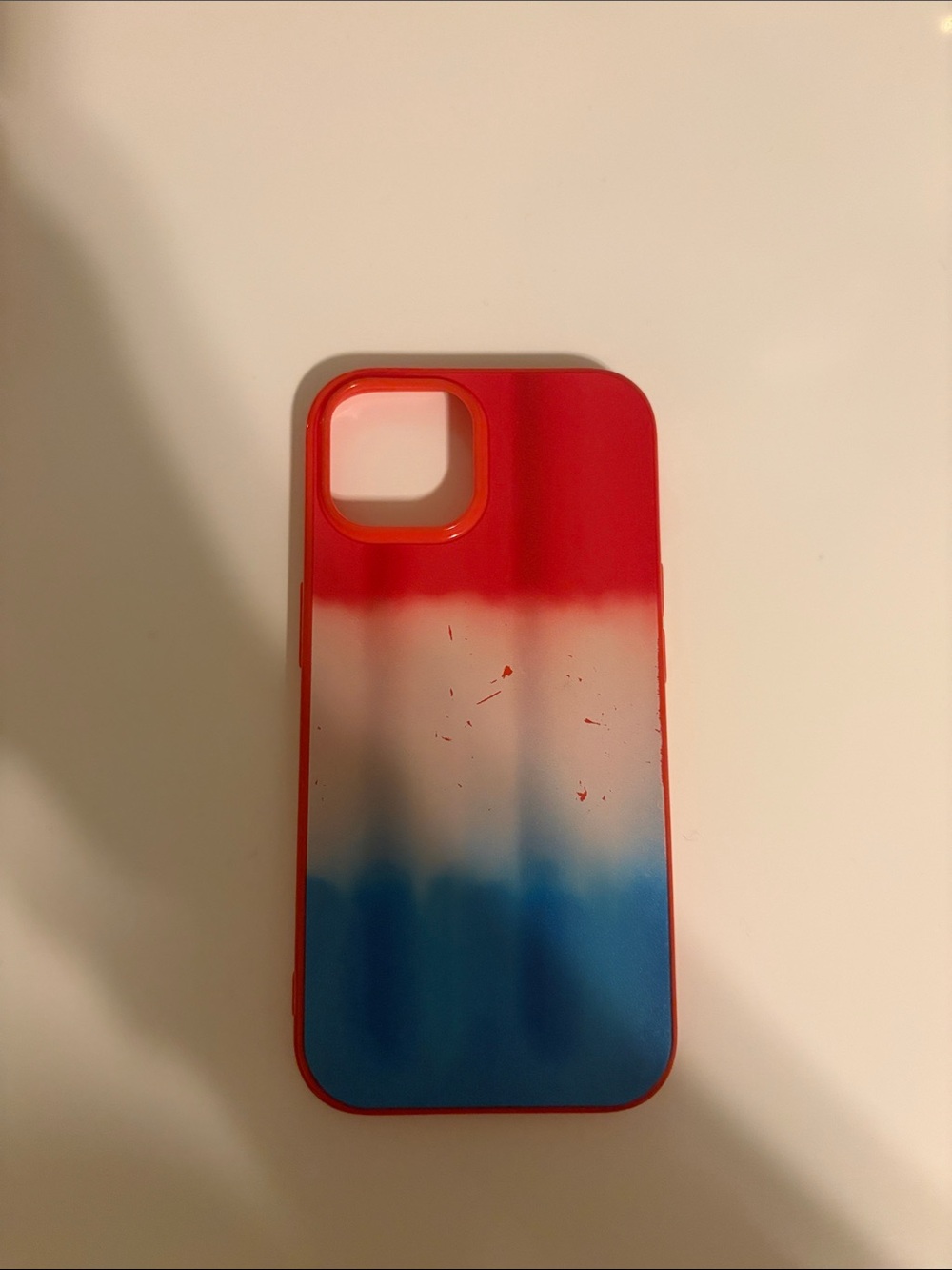 Red White Blue Gradient Phone 15 Case